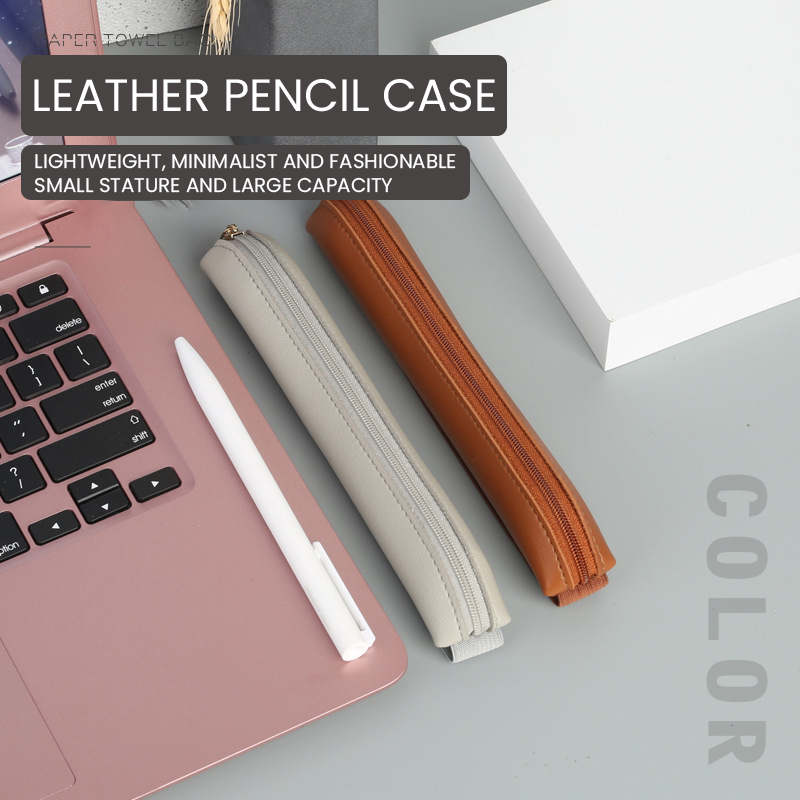 Leather Work Notepad - Etui na pióro ze skóry Pu
