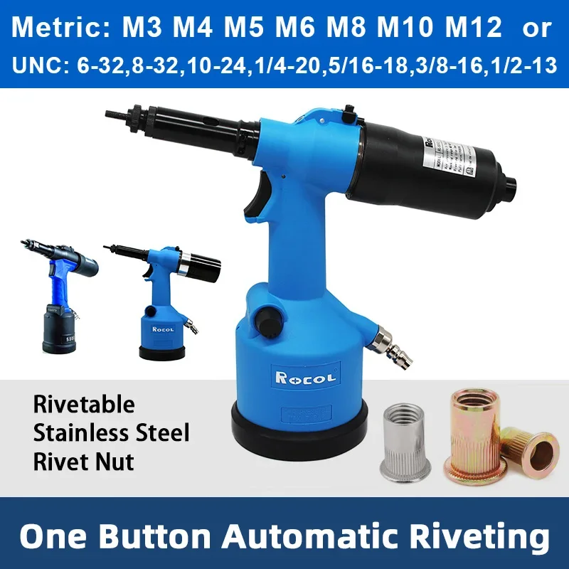 Rivet Setter Tool - Przemysłowy pistolet do nitonakrętek Hydrauliczny pneumatyczny