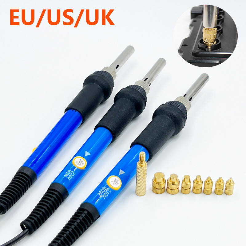 Rivet Setter Tool - Nakrętka wkładki termotopliwej Żelazna końcówka Mosiężna