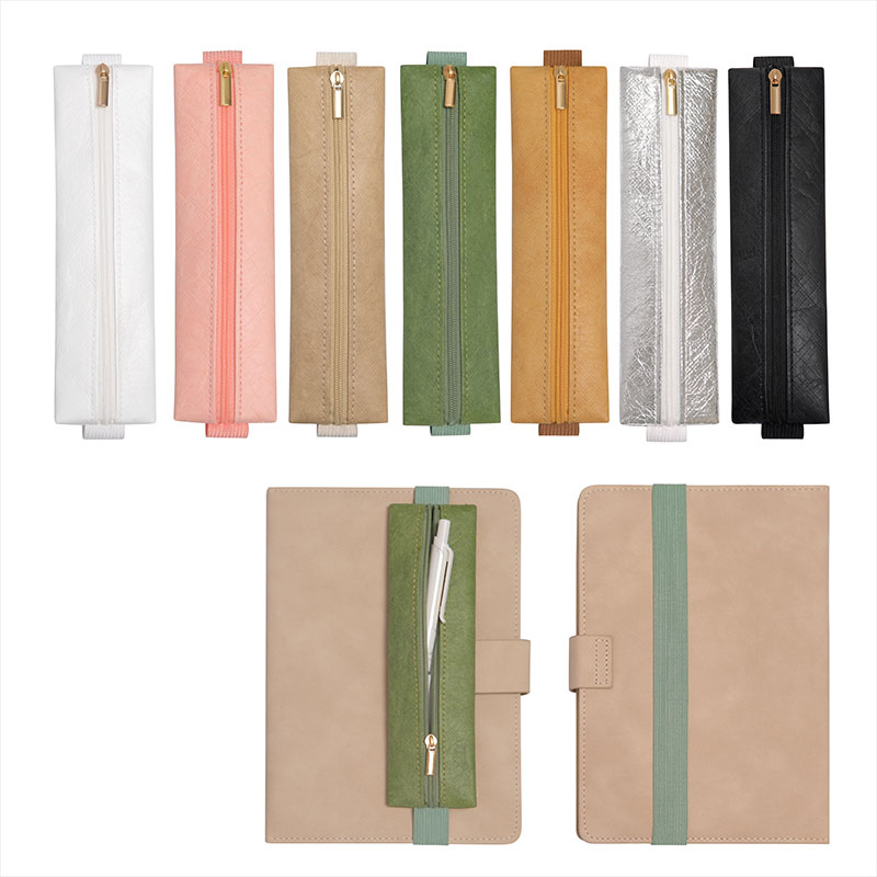 Leather Work Notepad - 1 szt. Regulowany uchwyt na długopis