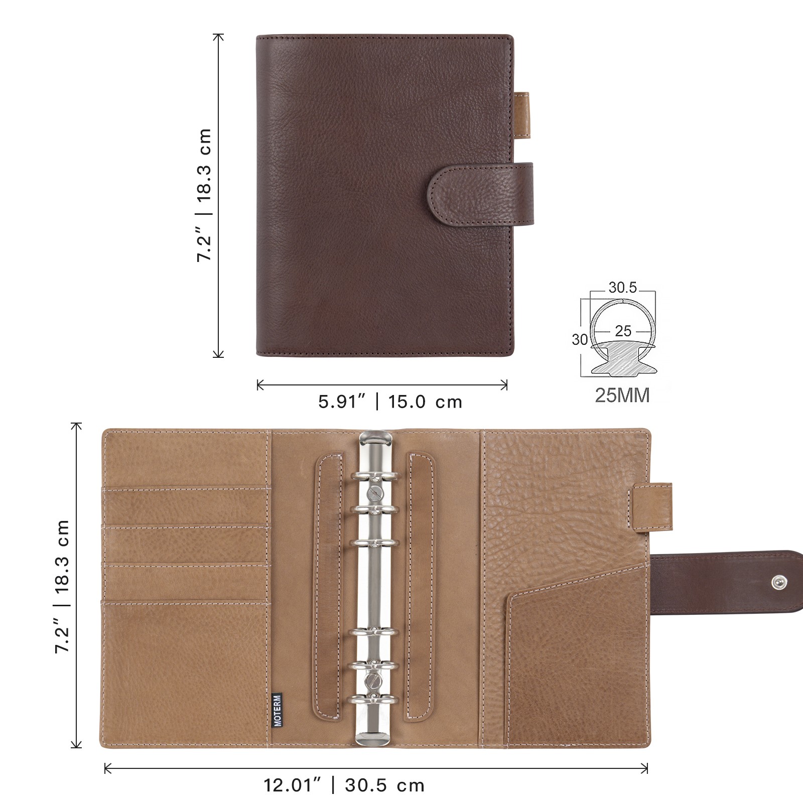 Moterm Franklin Covey Kompakto – Leather Work Notepad recenzja i cena