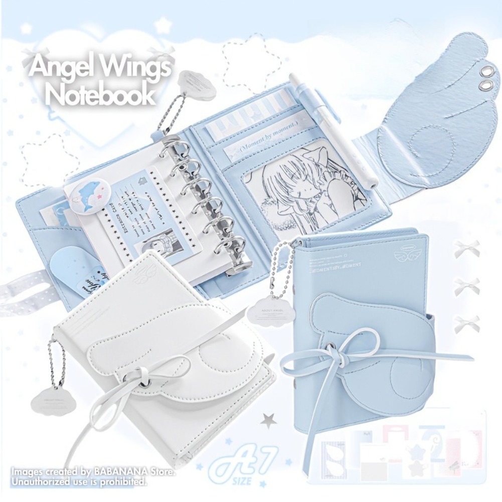 Uroczy notes A7 ze skrzydłami  – Leather Work Notepad recenzja i cena