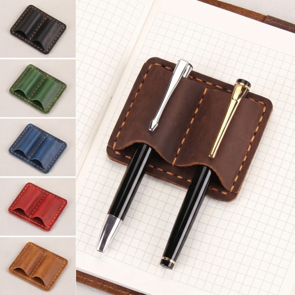 Podwójny skórzany uchwyt na dł – Leather Work Notepad recenzja i cena